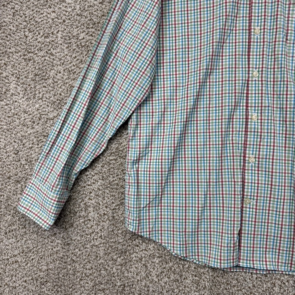 Peter Millar Shirt Mens Large Summer Comfort Performance Long Sleeve Button Down - Picture 7 of 16
